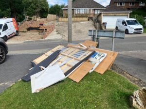 Rubbish Removal Biggin Hill - Kitchen waste and construction materials collected from Scarborough Close