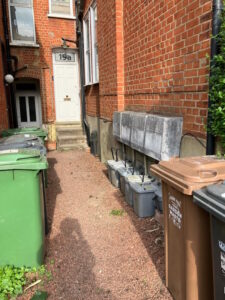 Cleared space after pallet rubbish removal in Sydenham SE26 by Junk Guy