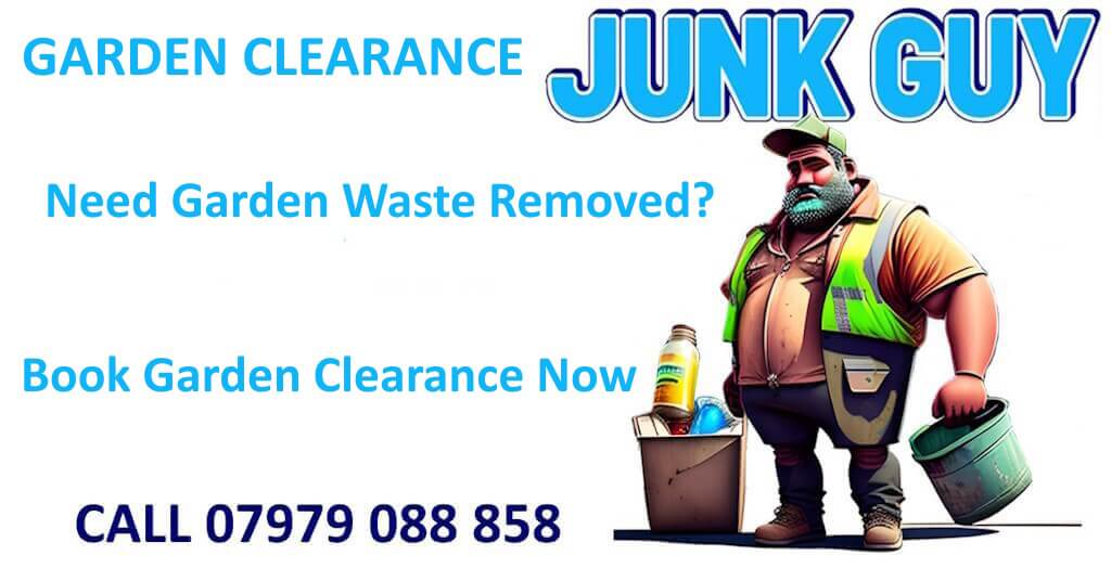 Garden clearance Bromley service advertisement for professional garden waste removal and clearance