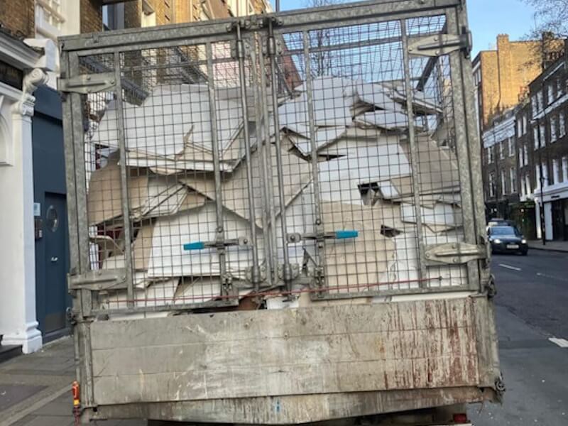 City of London void clearance service on St Johns Street EC - Junk Guy rubbish removal team clearing property waste