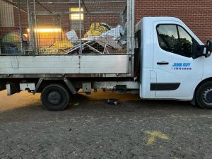 Professional rubbish removal service in Tilbury RM18 showing mixed household waste clearance by Junk Guy