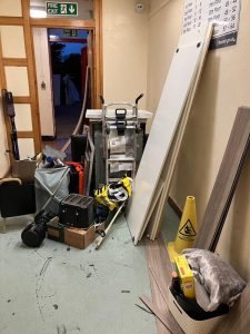 Same-day waste collection in Tilbury Essex removing mixed household items from RM18 7SP property