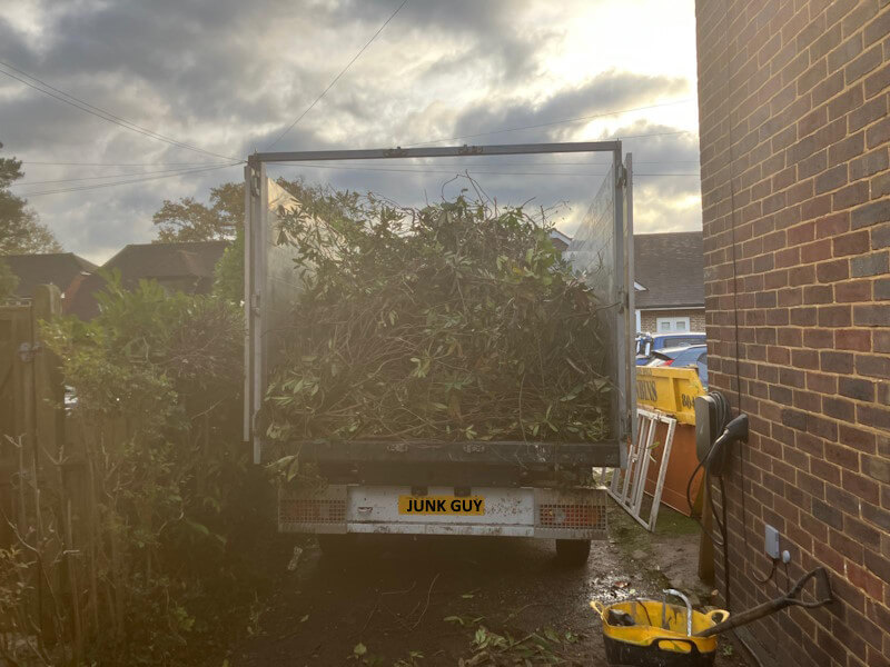 Professionally cleared and tidy garden after complete clearance service in Pembury, Kent TN2