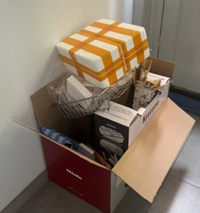 Boxed household items and mixed domestic waste removed in Tonbridge